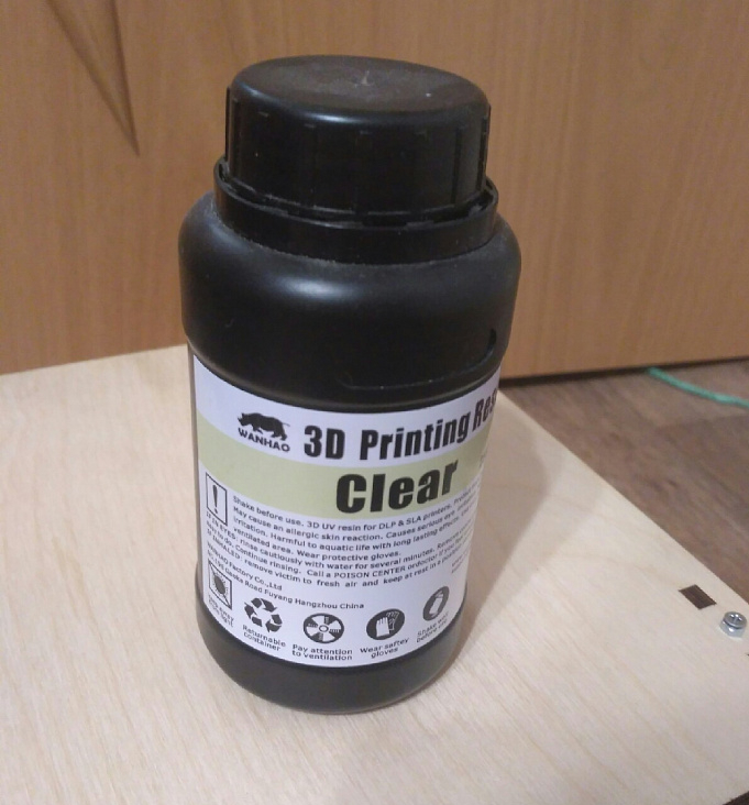 Фотополимерный принтер JAP micro + смола Wanhao