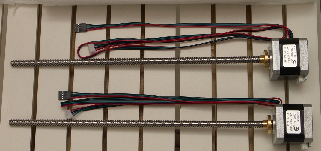 Шаговики со встроенным ходовым винтом