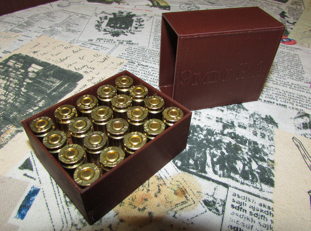 20 mermi 9mm ra için taşıma kutusu (Plastik Aparattır!!!)