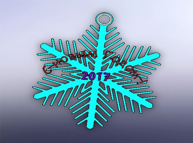 Yılbaşı anahtarlığı "Kar Tanesi" (Plastik Aparattır!!!) Yılbaşı anahtarlığı "Kar Tanesi" (Plastik Aparattır!!!)