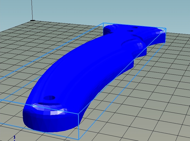 İyi ergonomiye sahip bıçak sapı (Plastik Aparattır!!!)