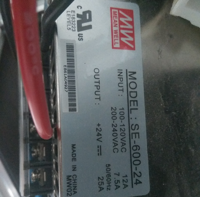 Блок Питания Mean Well 600W 24V