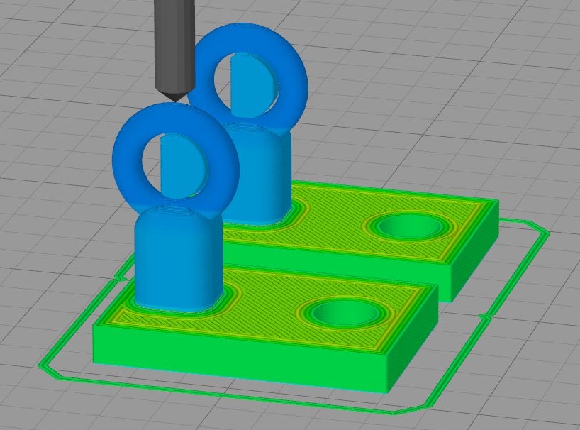 20X20 mm profil için filaman kılavuzları. (Plastik Aparattır!!!) 20X20 mm profil için filaman kılavuzları. (Plastik Aparattır!!!)