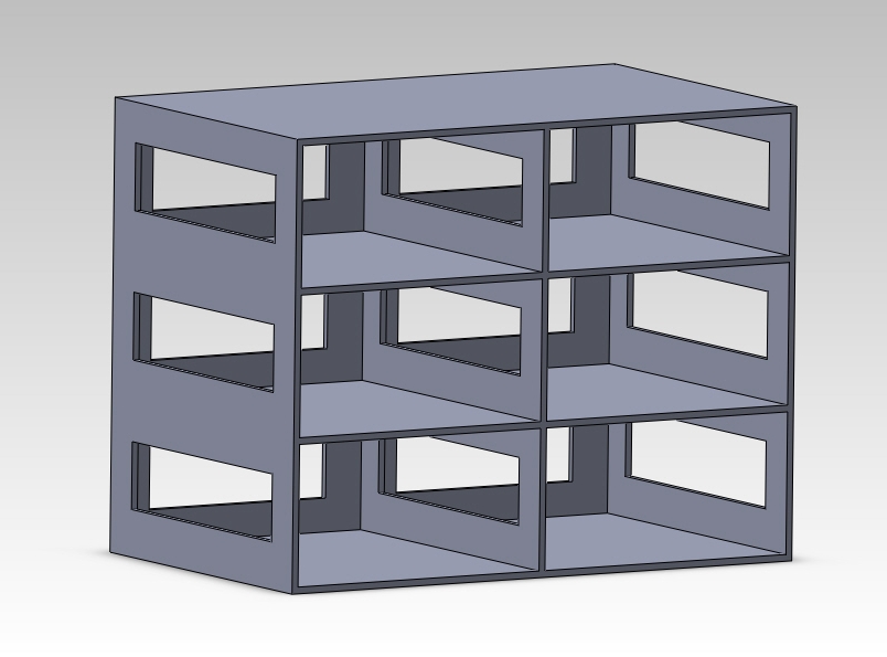 Küçük eşyalar için kaset tutucusu (Plastik Aparattır!!!)