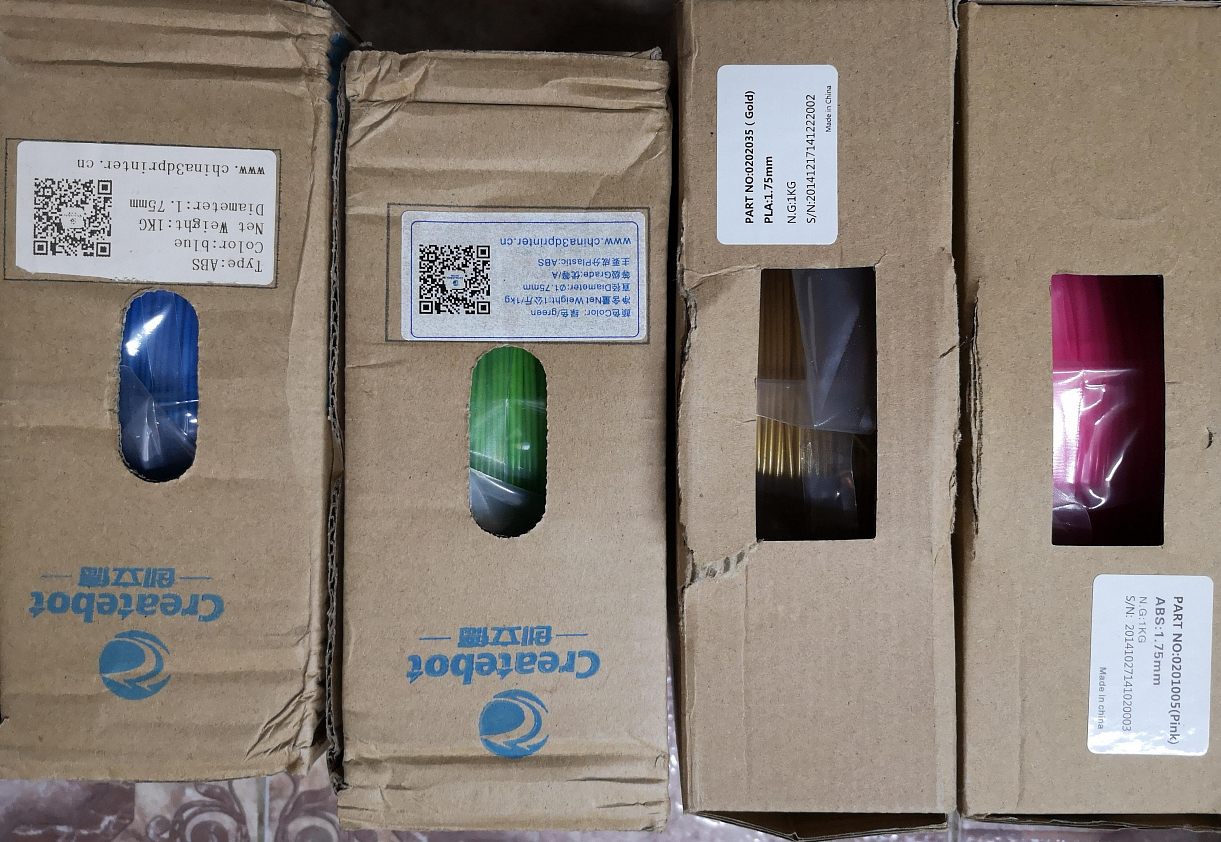 Филамент пластик ABS PLA hips 1.75 мм