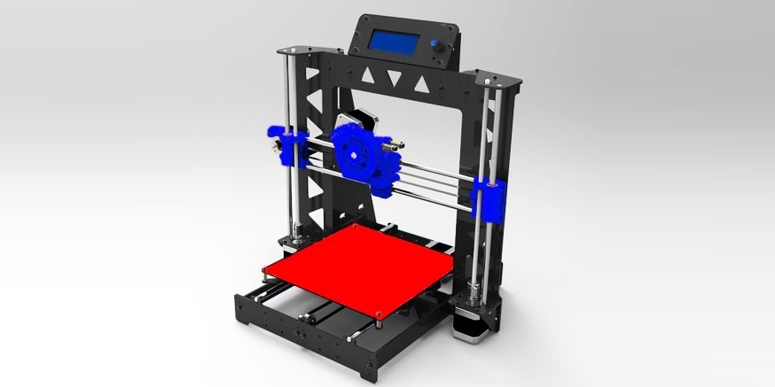 3D Принтер Prusa i3 Steel - Новый, под заказ - Цена 19999р.