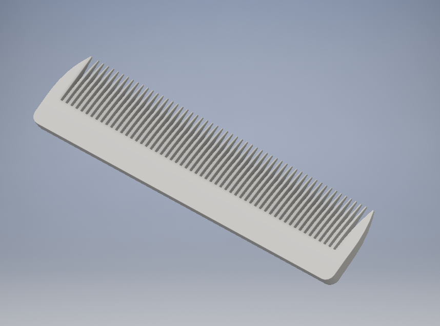 İnce dişlerle taraklayın. Sıradan. (Plastik Aparattır!!!)