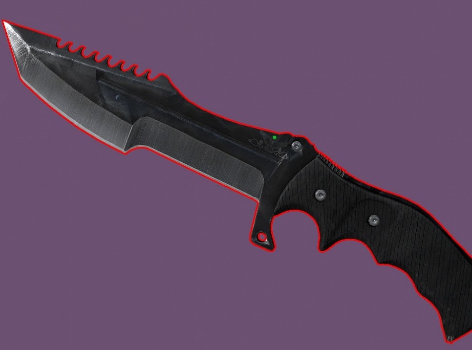 Huntsman knife cs go чертеж