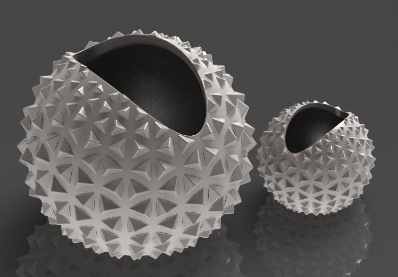 Смоделировать кашпо