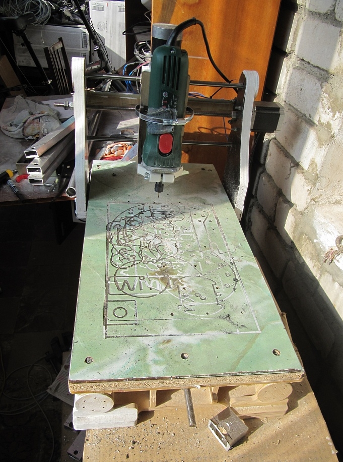 ЧПУ фрезер.