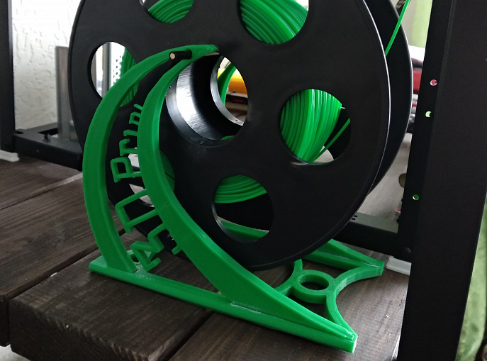 3d модель Держатель катушки "3D Print" для 3d принтера - скачать ...