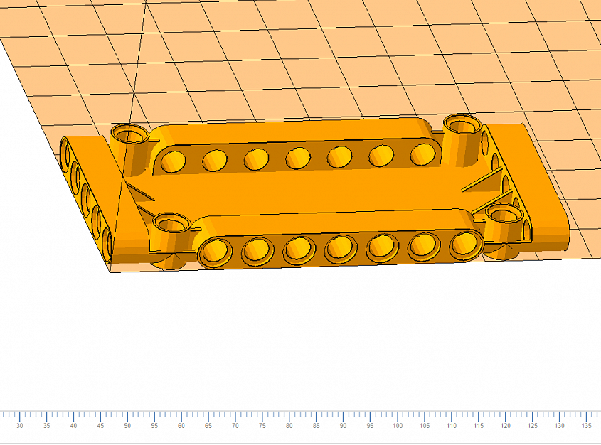 Teknik Panel 1 x 5 x 11 64782 lego (Plastik Aparattır!!!)