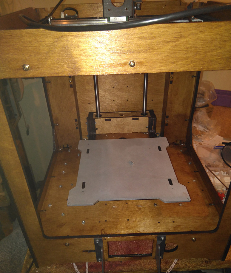 Фанерный типа ZAV, недостроенный