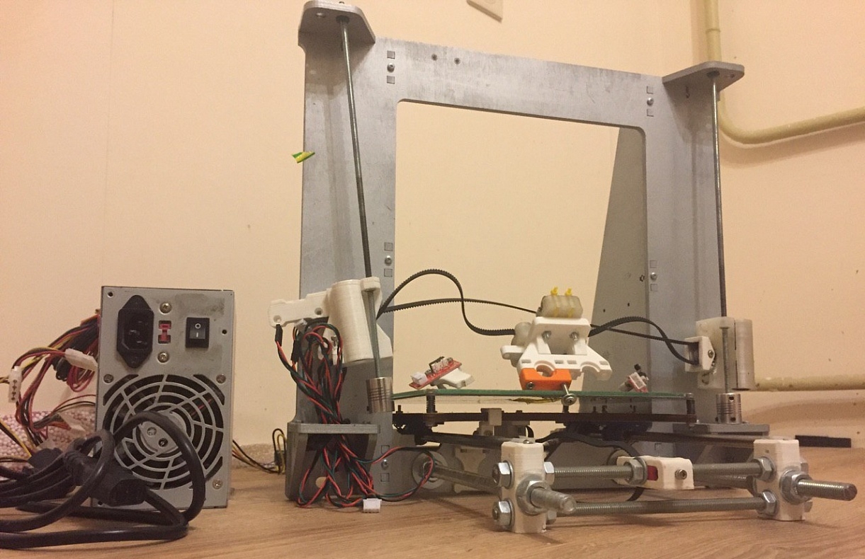 Остатки от 3D-принтера