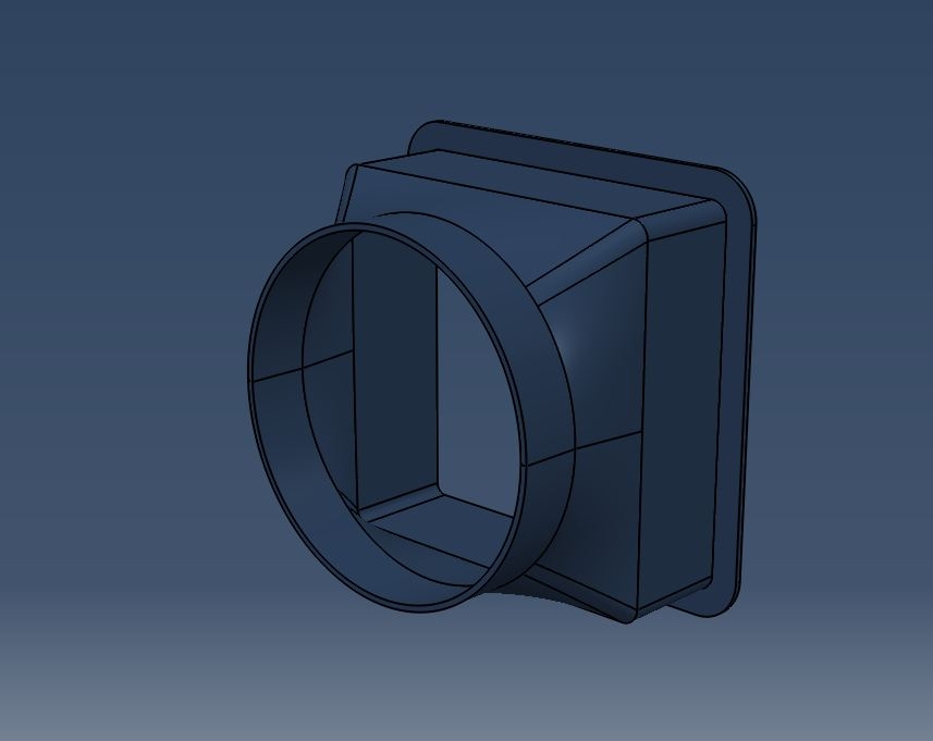 3Д печать фланца