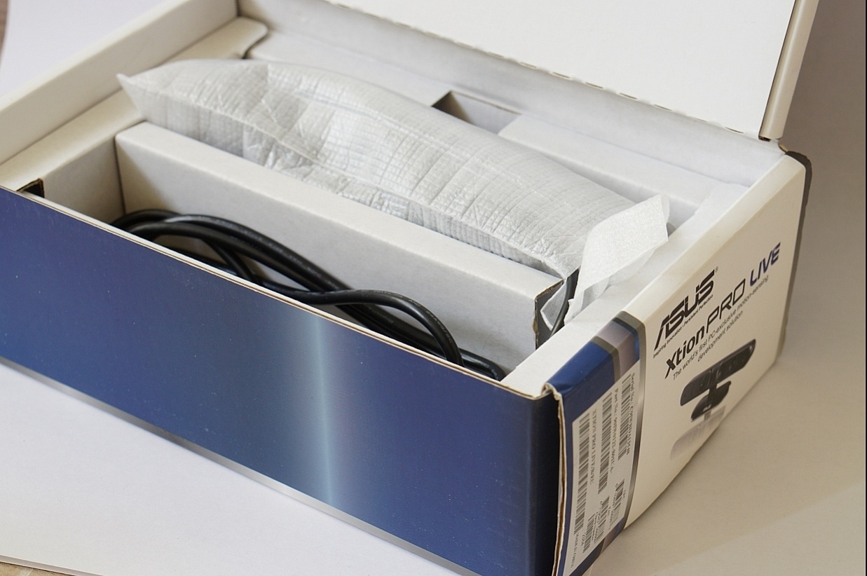 USB 3D-сканер ASUS Xtion Pro Live/ Primesense Carmine 1.08 USB 3D-сканер ASUS Xtion Pro Live/ Primesense Carmine 1.08