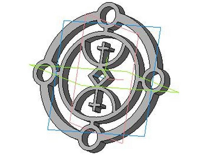 Rus runesi Vedenie. (Plastik Aparattır!!!)