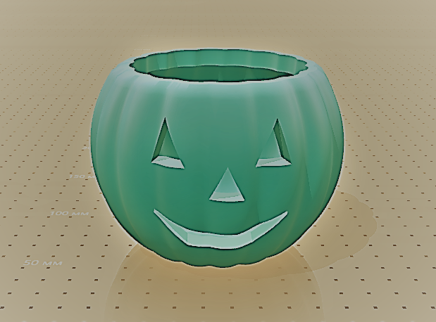 Cadılar Bayramı Balkabağı Feneri (Plastik Aparattır!!!)