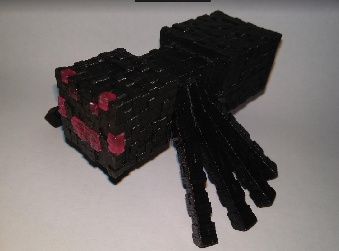 minecraft örümcek (Plastik Aparattır!!!)