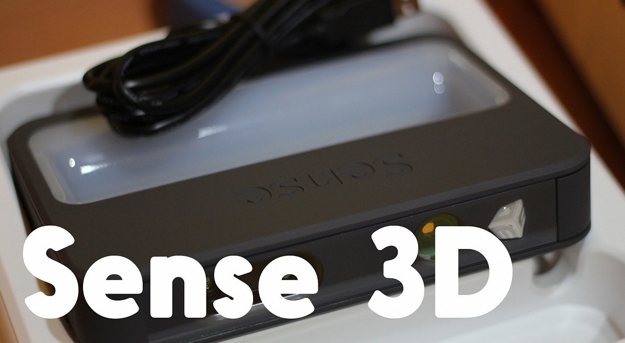 3Д сканер sense 3d всего 14.000р ( новый стоит 37.000р)