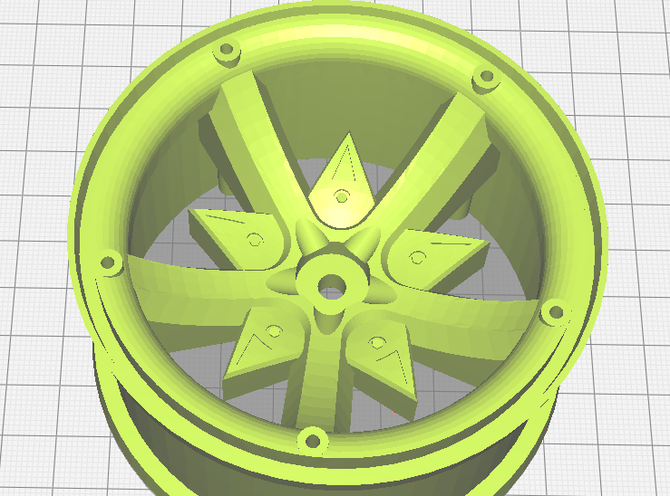 1:8-1:10 ölçekli modeller için jant (Plastik Aparattır!!!)