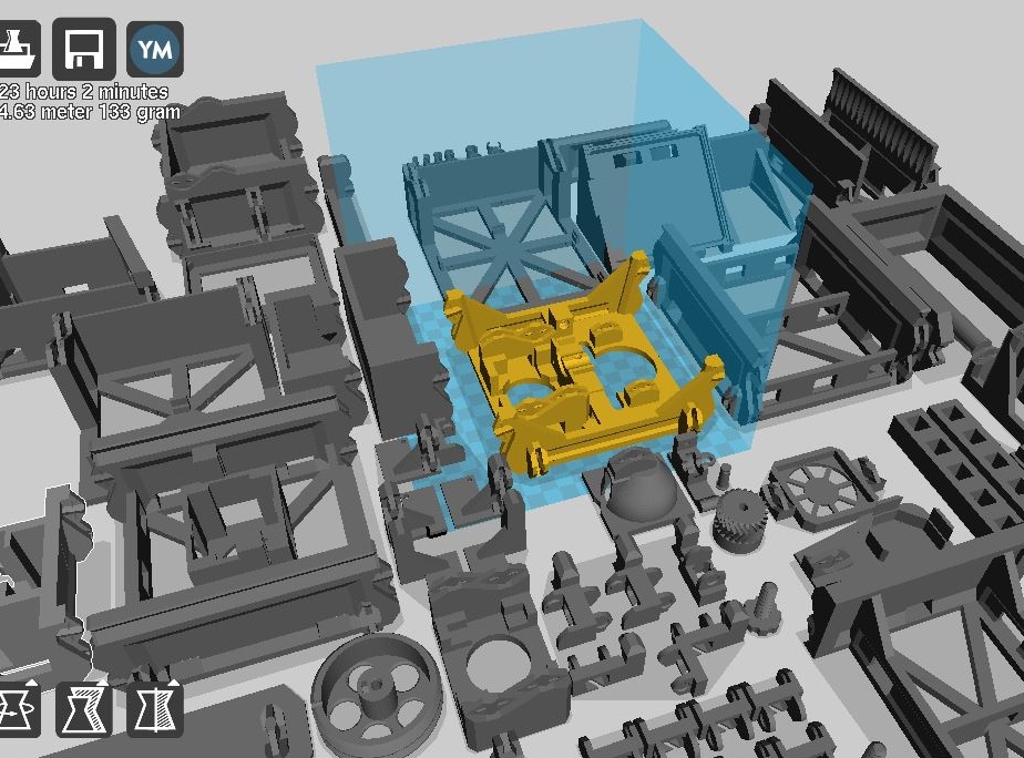 Модели для настройки 3d принтера