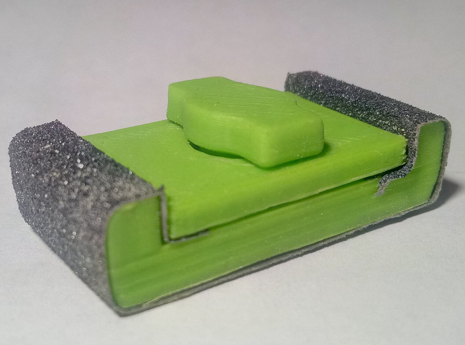 Zımpara kağıdı için bir cihaz (Plastik Aparattır!!!) Zımpara kağıdı için bir cihaz (Plastik Aparattır!!!)