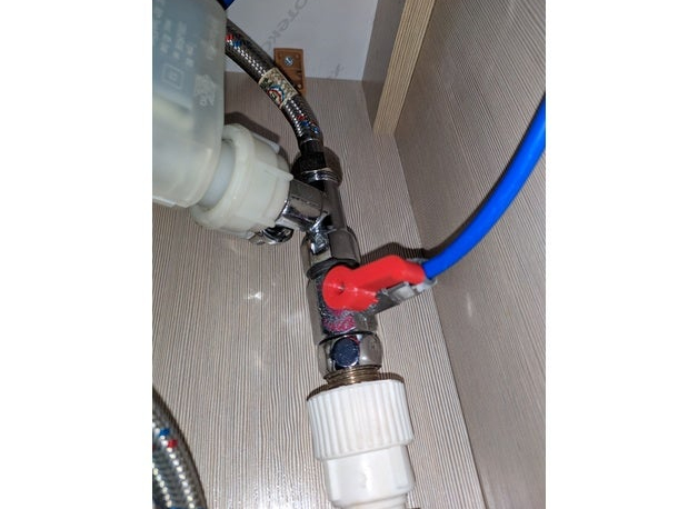 Aquaphor Trio su filtresi için T valfinin kolu (Plastik Aparattır!!!)