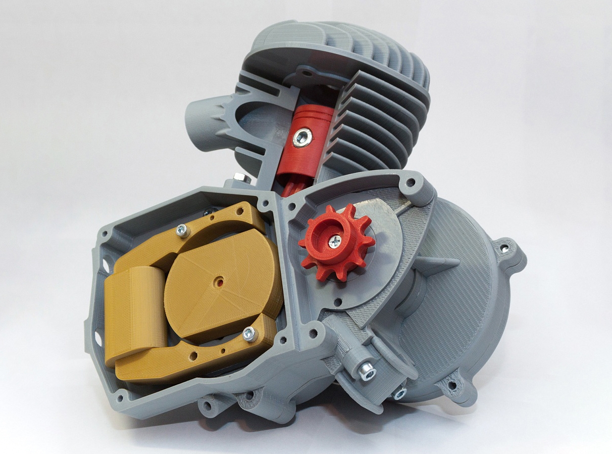 Двигатель Д6 масштаб 1:1