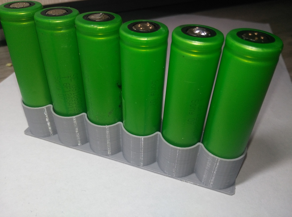 18650 pil saklama standı (Plastik Aparattır!!!)