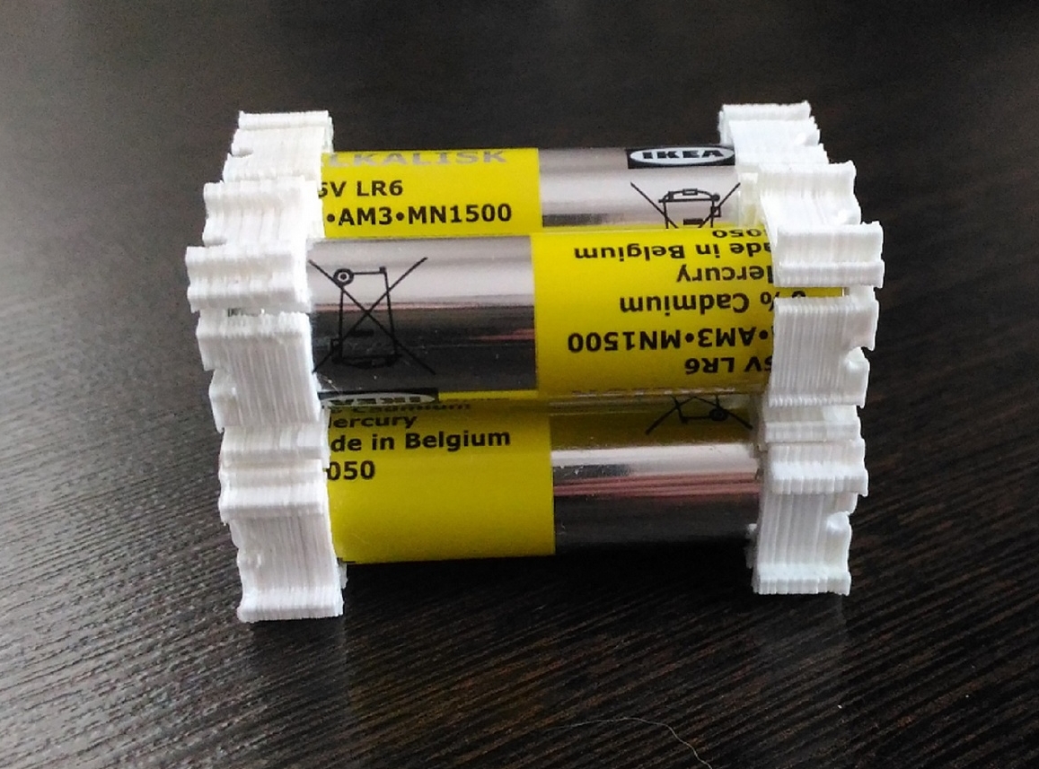 AA pil tutucu (Plastik Aparattır!!!)