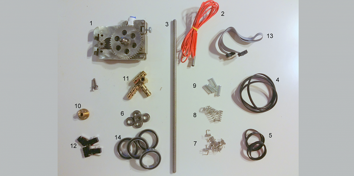 Запчасти и детали для Ultimaker/RepRap и самосборок