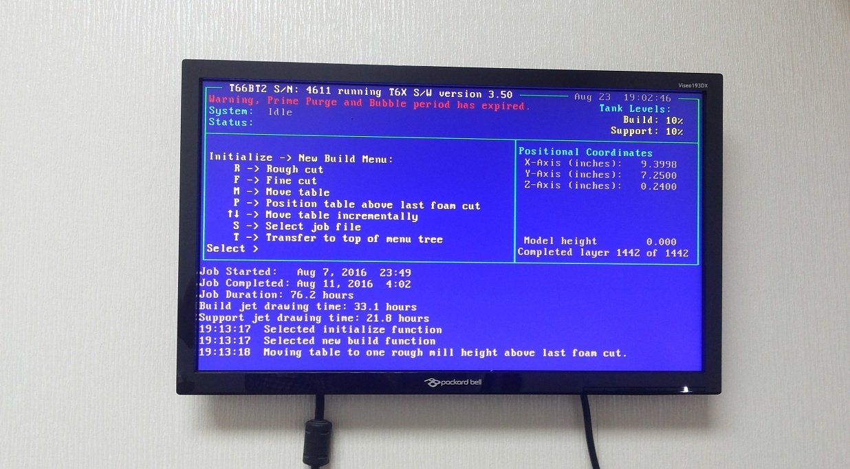 Solidscape T66 BT2 3D принтер в отличном состоянии