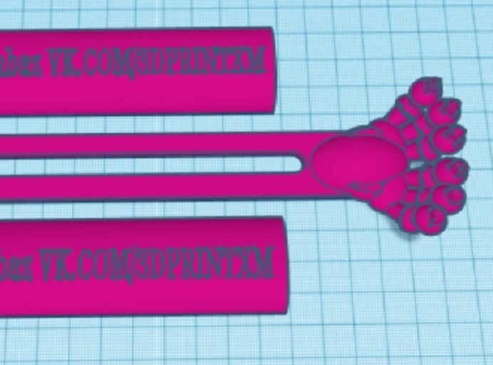 Dinozor tarağı. Kontrplak altında. (Plastik Aparattır!!!)