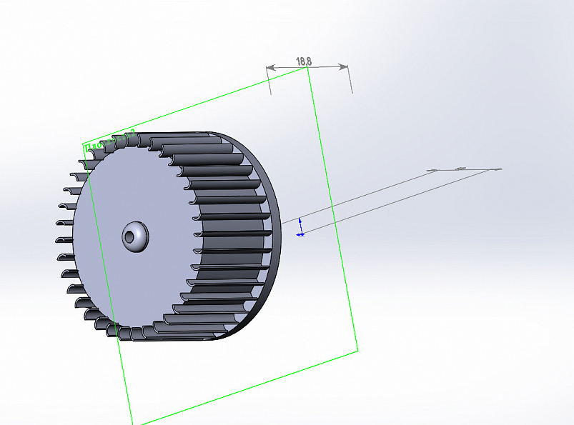 Santrifüj fan (Plastik Aparattır!!!)
