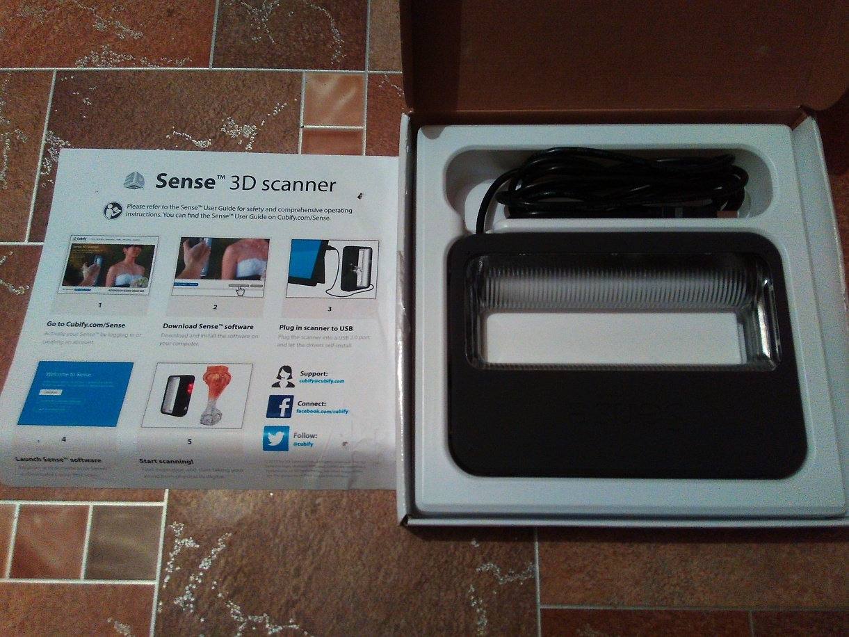 3d сканер Sence 3d 1-th generation