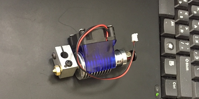 Хотенд E3D V6 для 3D принтера, 750 рублей