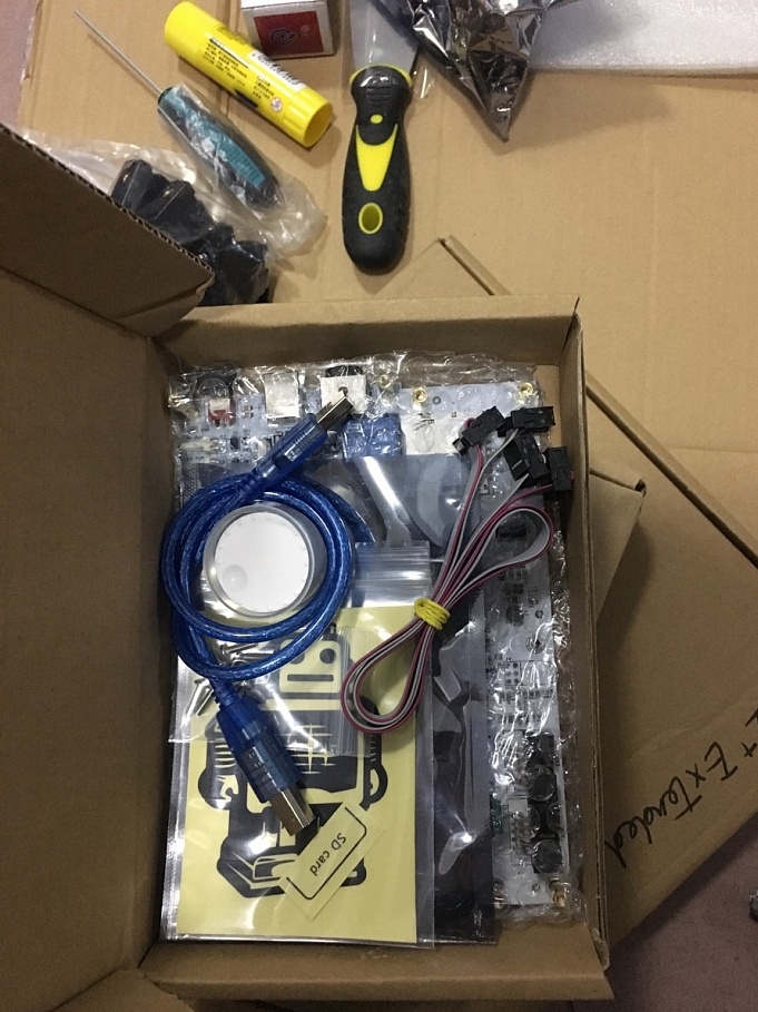 Кит набор для сборки лучшего 3D принтера из композита