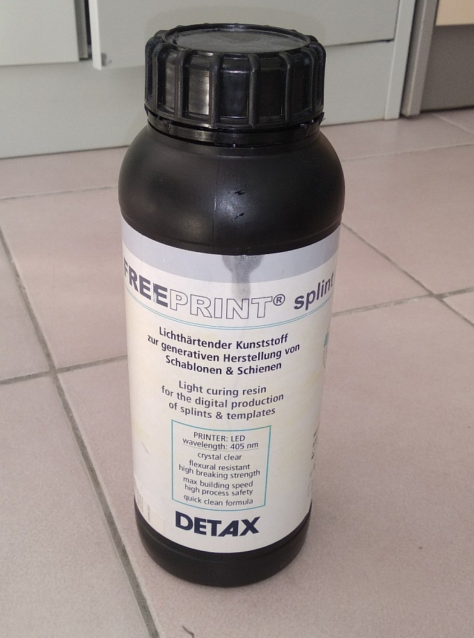 Продам фотополимер Formlabs castable/ Detax Splint/ Detax Cast