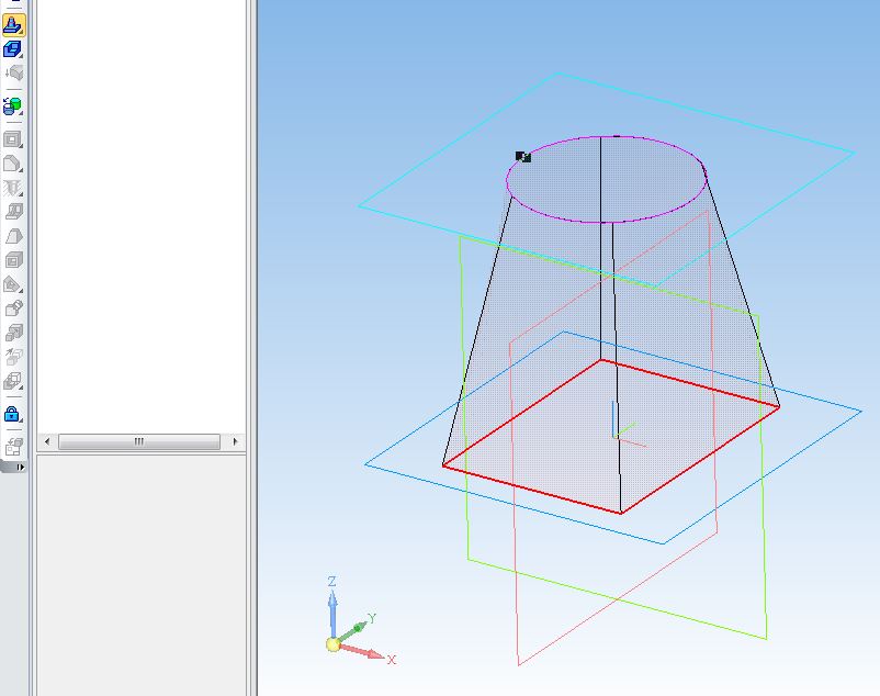 Смещенная плоскость. Как сделать дополнительную плоскость в компасе. Как в компасе сделать окружность в другой плоскости в 3d.