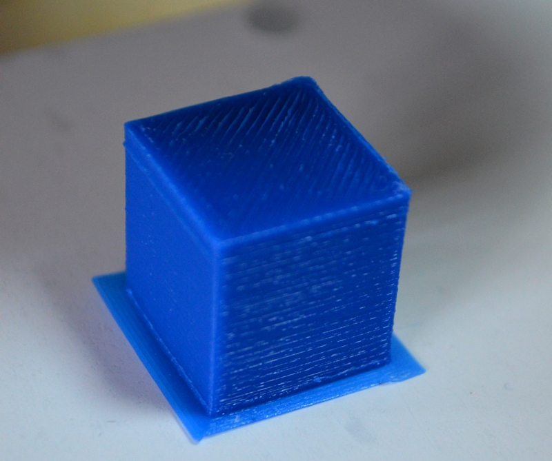 Тестовый кубик для проверки калибровки принтера. 