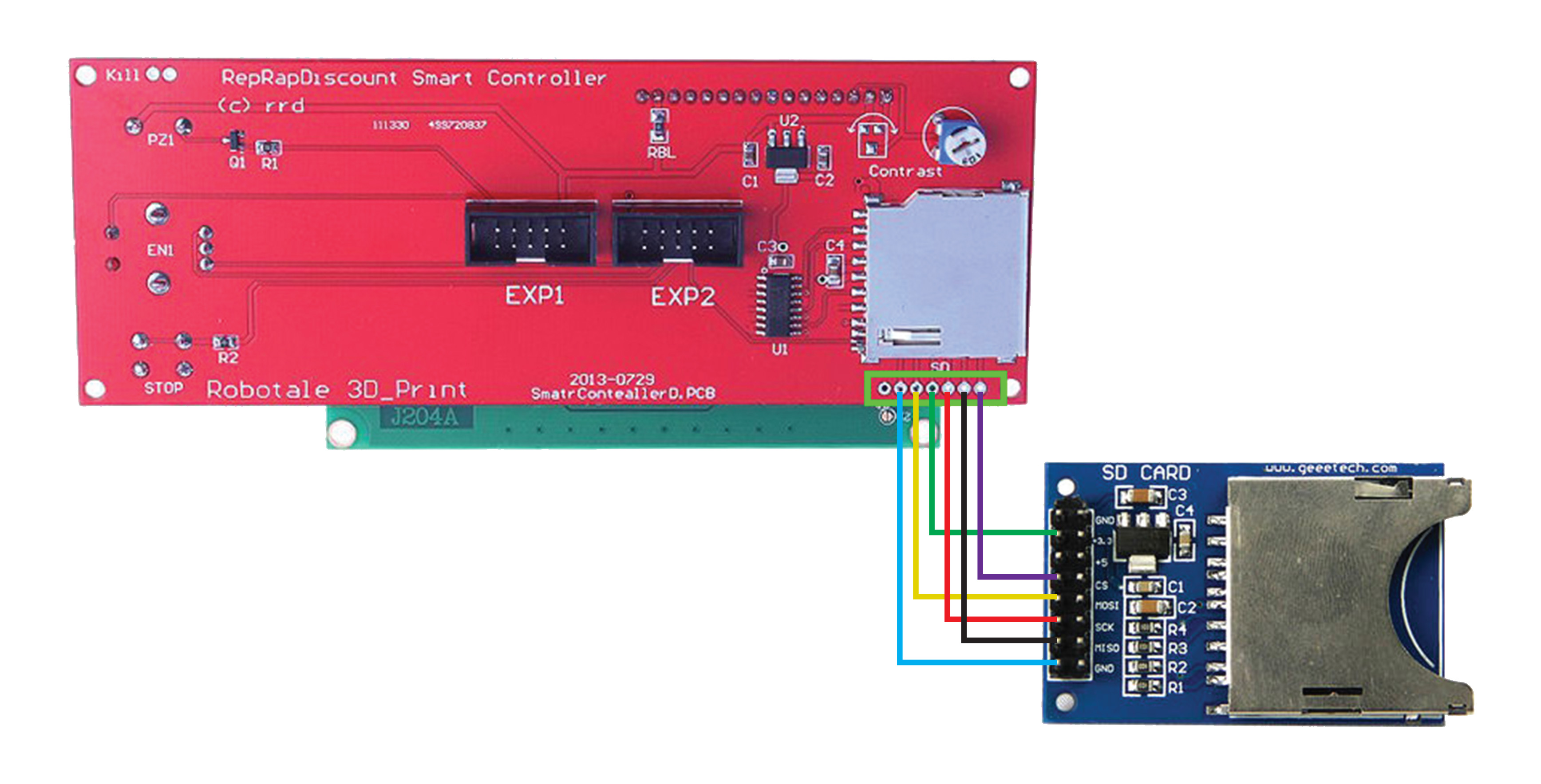 Smart controller. Распиновка REPRAPDISCOUNT Full graphic Smart Controller. LCD 2004 pinout.