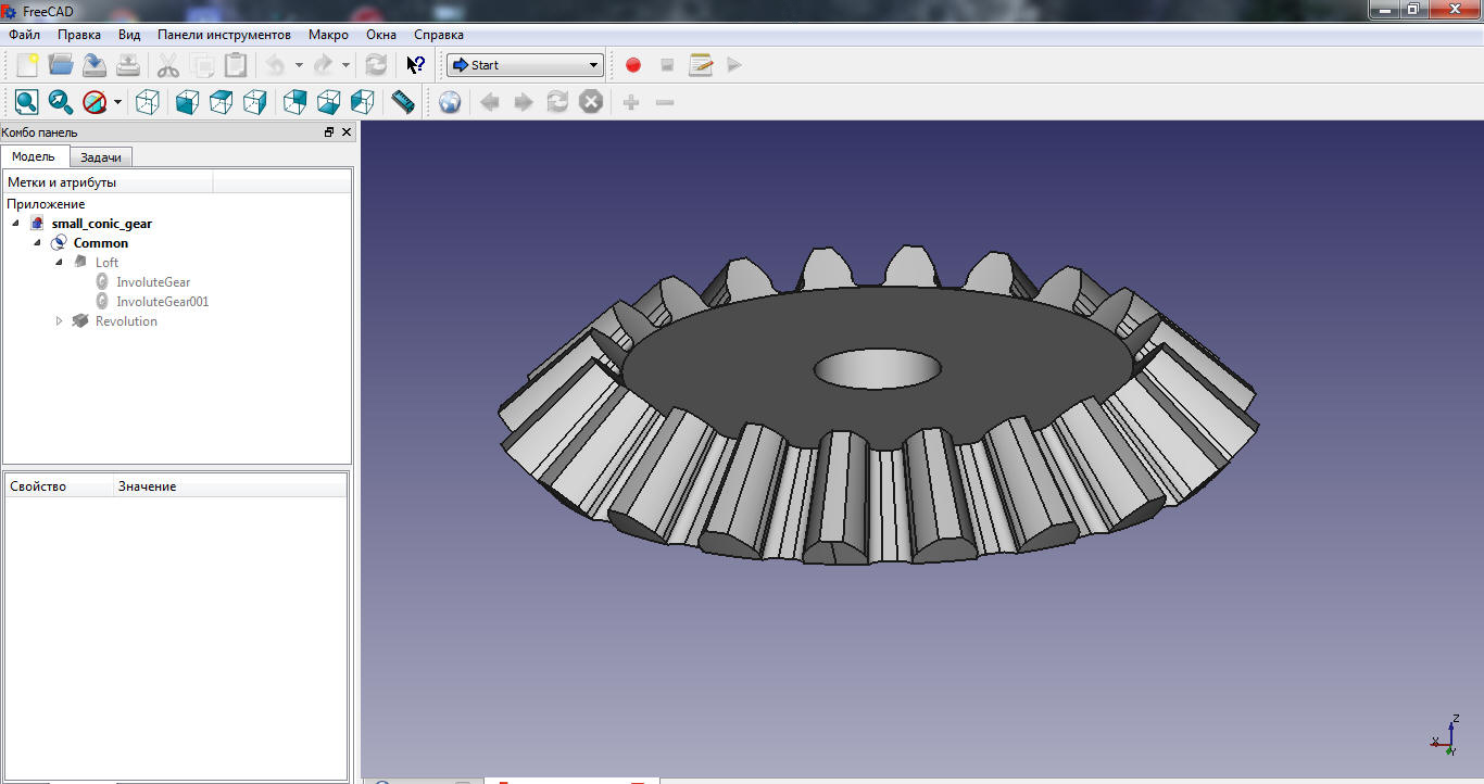 Freecad 3d модель по фото