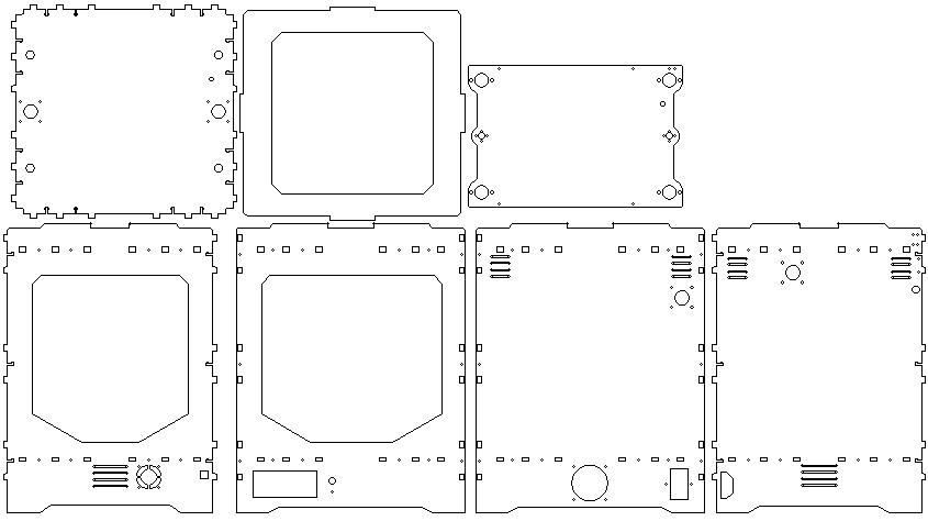 Чертеж корпуса itx - 93 фото