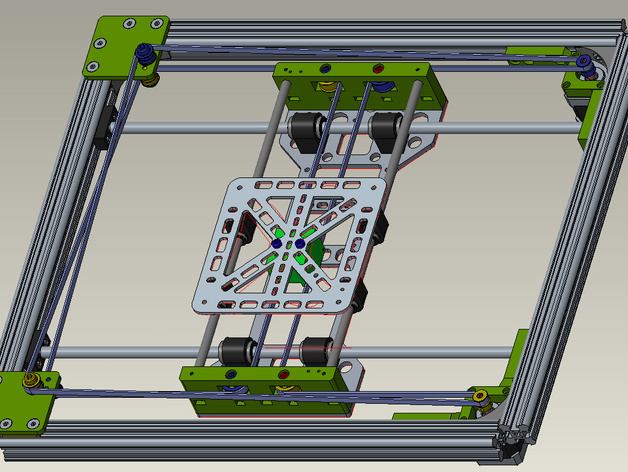 Core xy 3d принтер схема