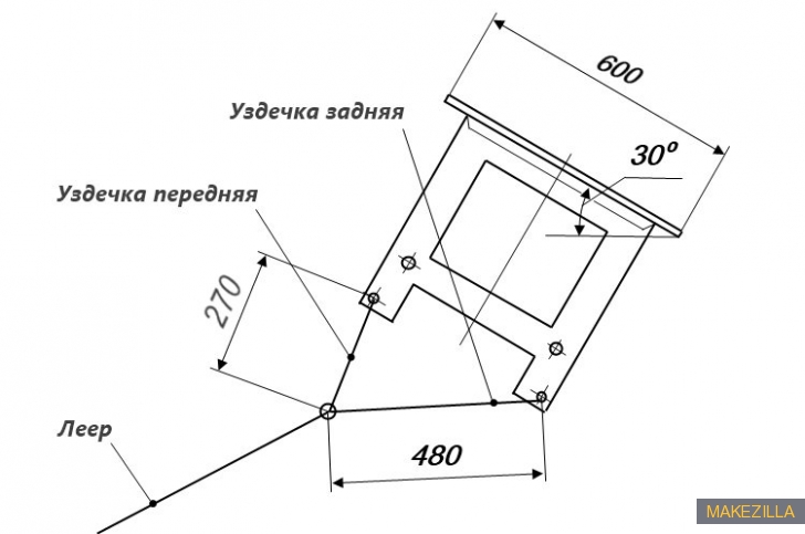 Роторный воздушный змей чертежи