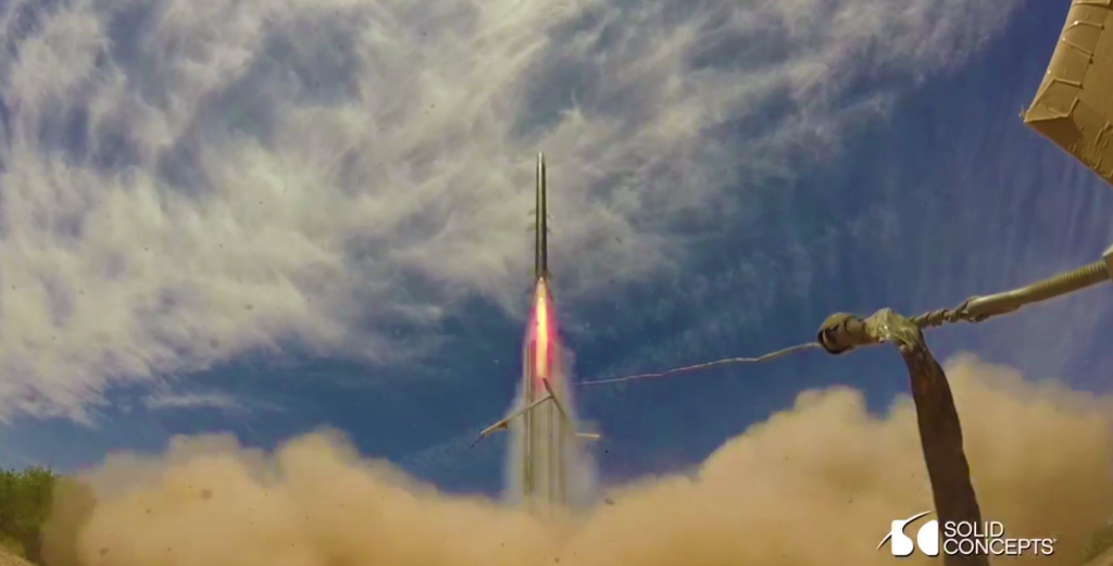 Успешный старт 3D-печатной ракеты