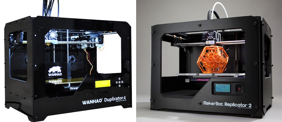 3D-принтер WANHAO Duplicator 4 от производителя WANHAO — отзывы ... - Wanhao%20Duplicator%204%20(%D1%81%D0%BB%D0%B5%D0%B2%D0%B0)%20%D0%B8%20MakerBot%20Replicator%202%20(%D1%81%D0%BF%D1%80%D0%B0%D0%B2%D0%B0)