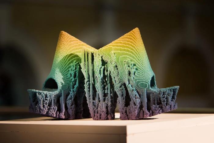 3D-печатные туфли, созданные Битонти и представленные на выставке 3D Printshow, которая прошла в сентябре 2014 года.