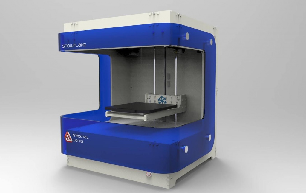 3D-принтер SnowFlake, работающий по технологии послойного наплавления